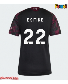 Liverpool Hugo Ekitike #22 Tricou Fotbal Replică 2026-27 Femei Treilea Liverpool Hugo Ekitike #22 Tricou Fotbal Replică 2026-27 Femei Treilea